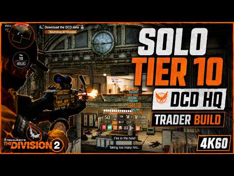 The Division 2 DCD Headquarters Tier 10 Solo | Trader + Centurion + Tipping Scales [4K60] thumbnail