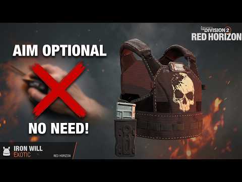 Video thumbnail: Iron Will: Aim Optional - The Division 2 Talks. Iron Will just broke PvP in The Division 2, and I don't think Massive meant for it to go this far.  In this Division 2 Red Horizon bre