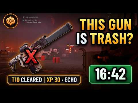 Video thumbnail: Worst Assault Rifle in Division 2? Chameleon Tier 10. I cleared a solo Tier 10 Escalation run with the Chameleon assault rifle in 16 minutes. This Chameleon build uses level 30 expert