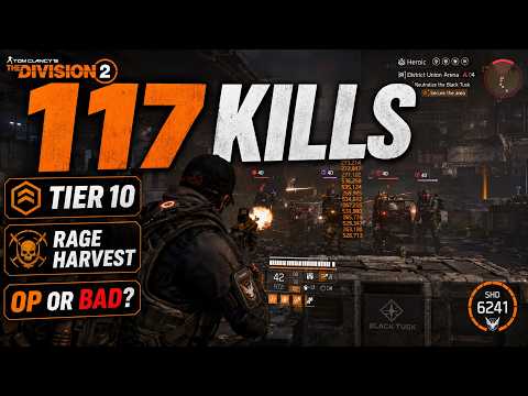 The Division 2 Tier 10 Escalation | 117 Kills with Rage Harvest [2026] thumbnail