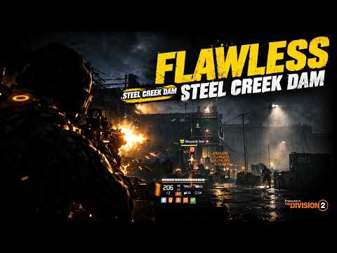 Video thumbnail: FLAWLESS Broken Rain Zero-Death Clear | Division 2. Zero-death flawless Broken Rain squad clear from Lester to Marguerite.