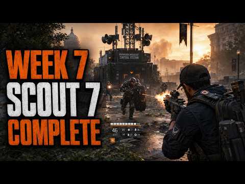 The Division 2 Into the Dark Week 7 Scout 7 Manhunt Walkthrough | No Commentary [2026] thumbnail
