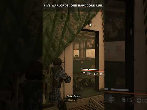 Five Warlords. One Hardcore Run. | The Division 2 #shorts thumbnail